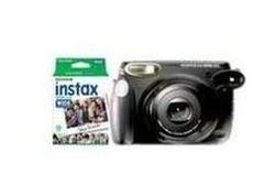 Fujifilm Instax 210 Instant Camera & 10 Shot Bundle - Black